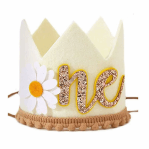 1st Birthday Crown - Daisy