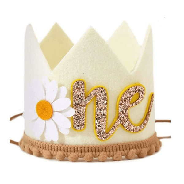 1st Birthday Crown - Daisy, 1st Birthday Crown – Daisy