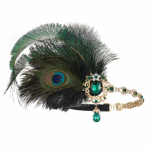 Feather Headband (Peacock)
