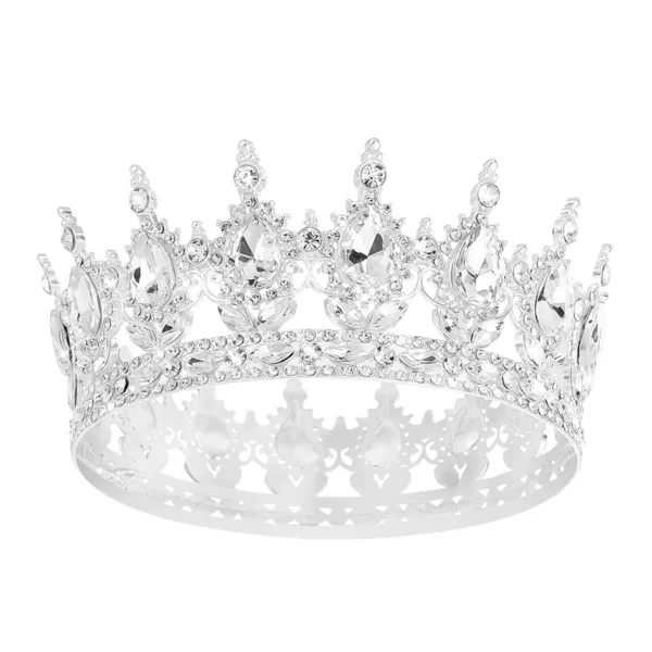 Crown Cake Topper, Crown Cake Topper (Silver)