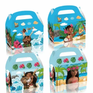 Party Favor Boxes - Moana (12 Boxes)