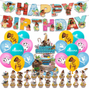 Kids Party Decoration Set - Moana (Multicolored)