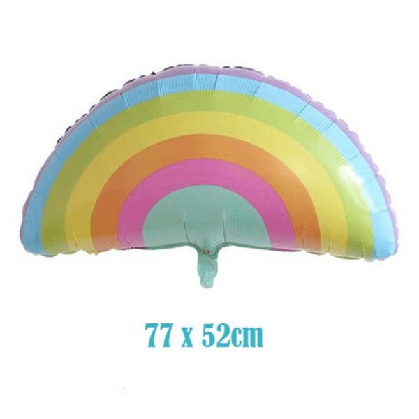 Bright Rainbow Foil Balloon, Bright Rainbow Foil Balloon
