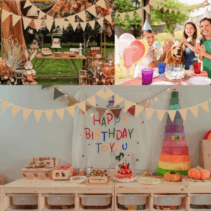 Burlap Hessian Bunting