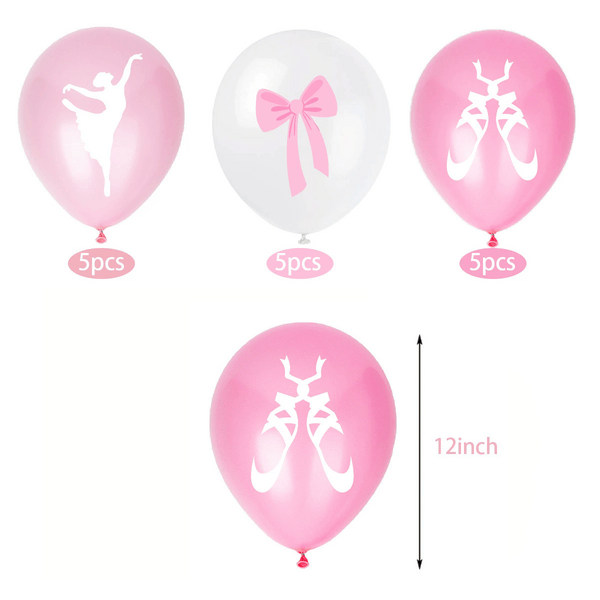 Ballet Latex Balloons, Ballet Latex Balloons (15 Balloons)