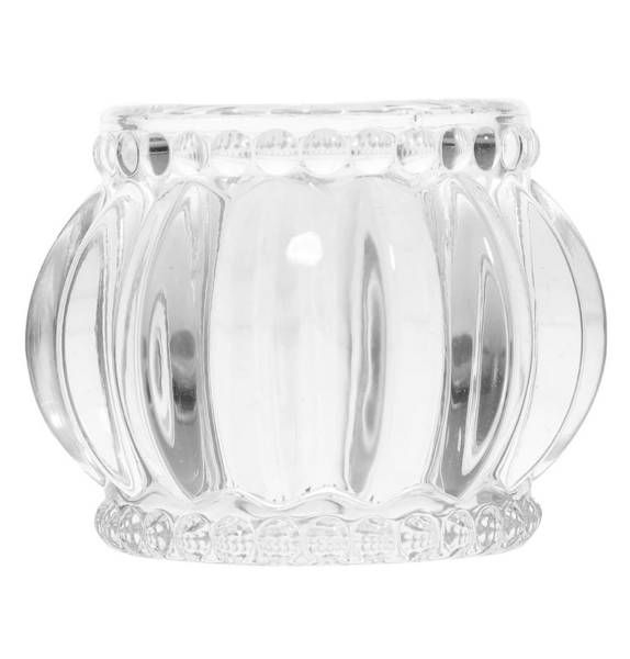 Glass Candleholder, Glass Candleholder (Transparent)