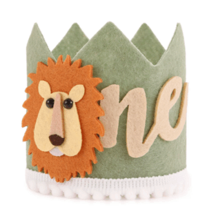 1st Birthday Crown - Lion