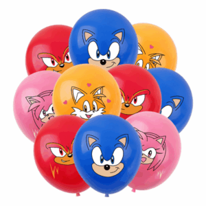 Sonic Latex Balloons (24 Balloons)