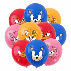 Sonic Latex Balloons (24 Balloons)