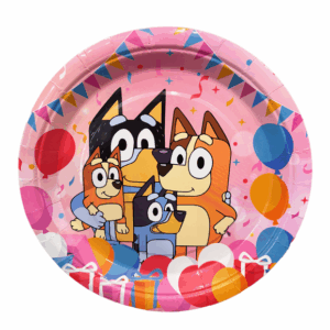 Bluey Large Paper Plates (10 Plates)