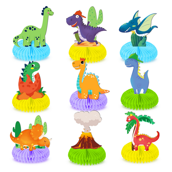 Honeycomb Table Décor - Dinosaur, Honeycomb Table Décor – Dinosaur