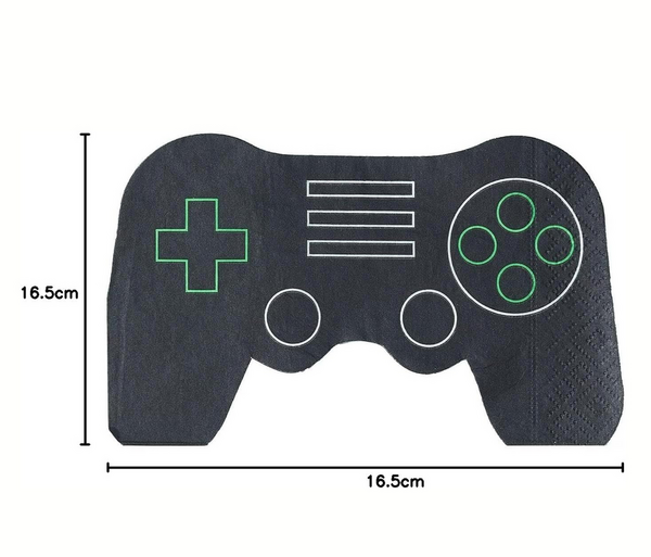 Gaming Remote Napkins, Gaming Remote Napkins (20 Napkins)