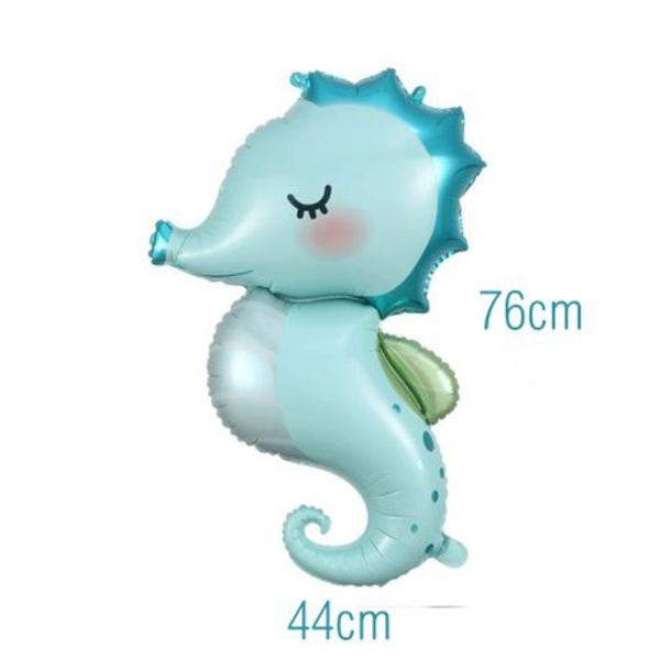 Cute Ocean Themed Foil Balloon Set, Cute Ocean Themed Foil Balloon Set (6 Balloons)