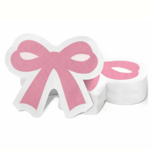 Bow Shaped Paper Napkins (20 Napkins)