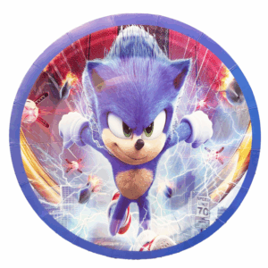 Sonic Large Paper Plates (10 Plates)