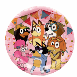 Bluey Small Paper Plates (10 Plates)