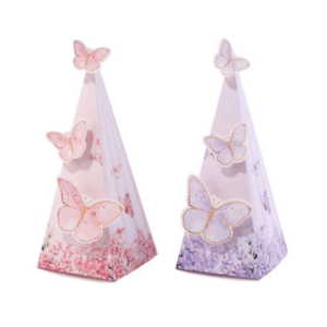 Small Butterfly Themed Favor Boxes (Set of 20)
