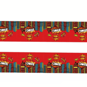 Superhero Themed Tablecloth - Red