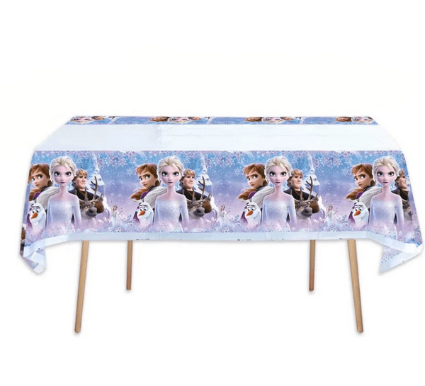 Frozen Plastic Tablecloth, Frozen Plastic Tablecloth – Purple