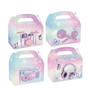 Party Favor Boxes - Taylor Swift Theme - 12 Boxes