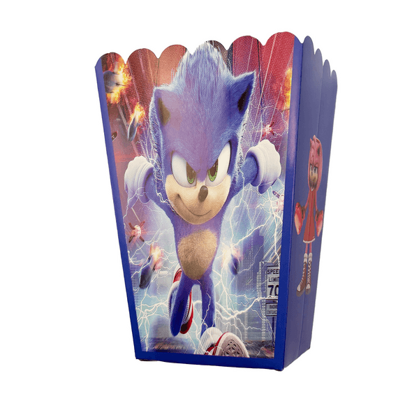 Popcorn Boxes - Sonic, Popcorn Boxes – Sonic (6 Boxes)