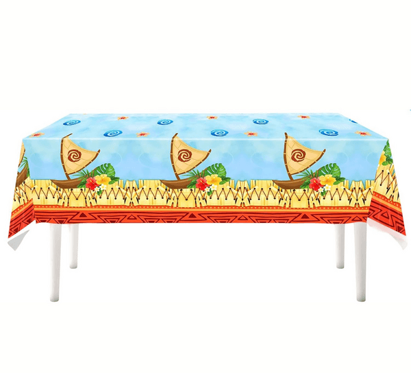 Moana Themed Tablecloth, Moana Themed Tablecloth