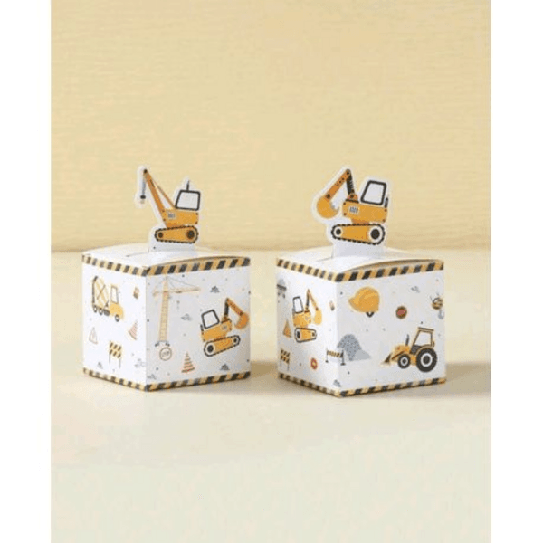 DIY Party Favor Boxes - Engineering Vehicle Set of 24, DIY Party Favor Boxes – Engineering Vehicle Set of 24