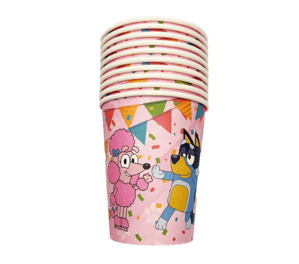 Bluey Paper Cups, Bluey Paper Cups (10 Cups)