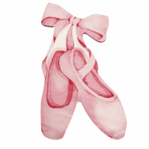 Ballet Shoe Napkins (20 Napkins)