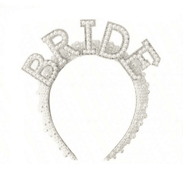 Pearl and Diamond Detail Bride Alice Band, Pearl and Diamond Detail Bride Alice Band