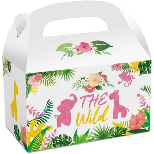 Party Favor Boxes - Wild Jungle Theme, Party Favor Boxes – Wild Jungle Theme – 12 Boxes