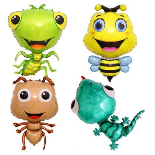 Insect Foil Balloon Set, Insect Foil Balloon Set