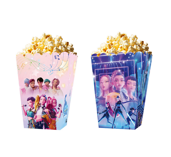 Popcorn Boxes - KPop Demon Hunters, Popcorn Boxes – KPop Demon Hunters (12 Boxes)