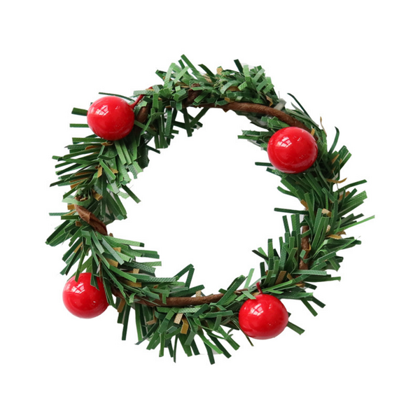 Napkin Rings - Christmas Wreath, Napkin Rings – Christmas Wreath (Set of 10)