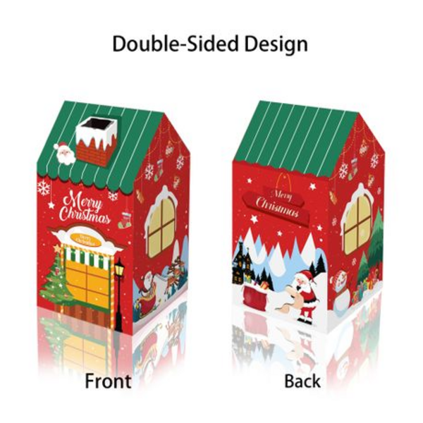 Small Party Favor Boxes - Christmas Theme - 12 Boxes, Small Party Favor Boxes – Christmas Theme – 12 Boxes