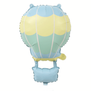 Pastel Hot Air Foil Balloon