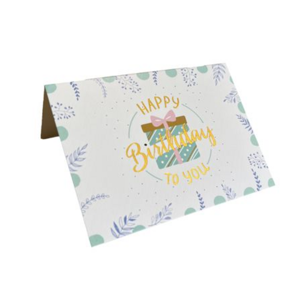 Happy Birthday to You Cards (10 Cards) (Leaves), Happy Birthday to You Cards (10 Cards) (Leaves)