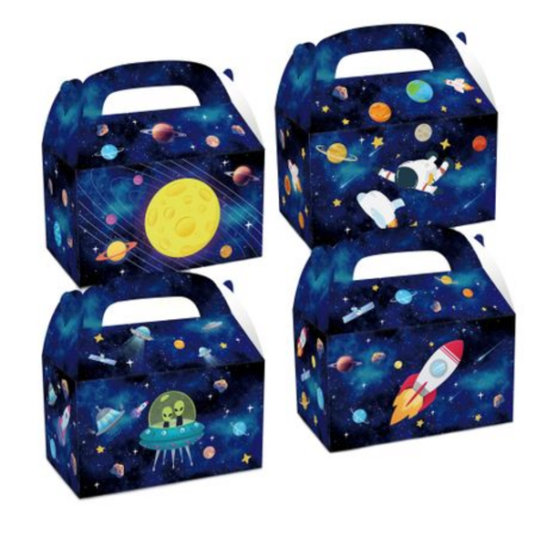 Party Favor Boxes - Space Theme - 12 Boxes, Party Favor Boxes – Space Theme – 12 Boxes