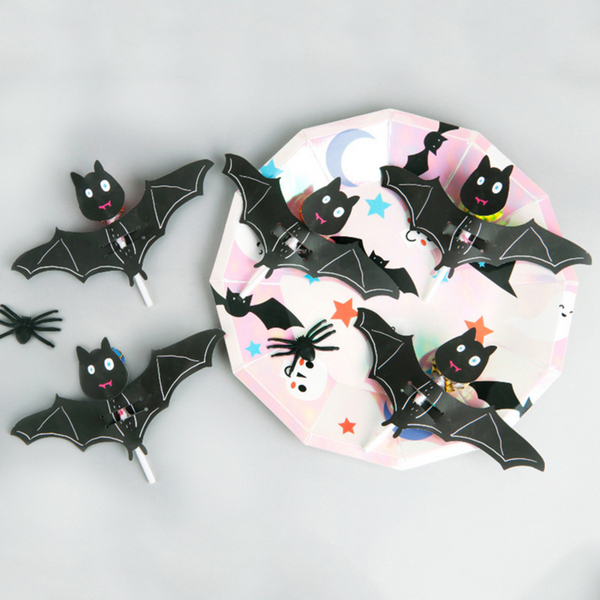 Lollipop Covers - Bat, Lollipop Covers – Bat (4 per Set)