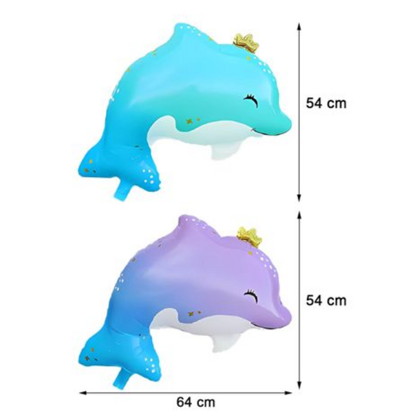 Dolphin Foil Balloon Set, Dolphin Foil Balloon Set