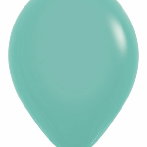 5 Pack Balloons Fashion Solid Aquamarine (12 inch)