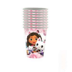 Gabby's Dollhouse Paper Cups (10 Cups)