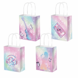 Party Favor Bags with Handles - Taylor Swift Theme - 12 Bags
