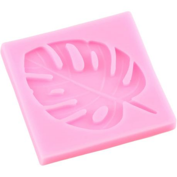 Delicious Monster Leaf Fondant Silicone Mould, Delicious Monster Leaf Fondant Silicone Mold