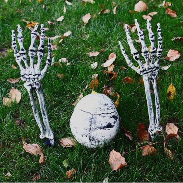 Halloween Skull and Hands Decoration Props, Halloween Skull and Hands Decoration Props