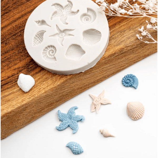 Shell and Starfish Silicone Mold - Image 5