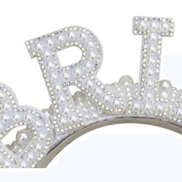Pearl and Diamond Detail Bride Alice Band, Pearl and Diamond Detail Bride Alice Band
