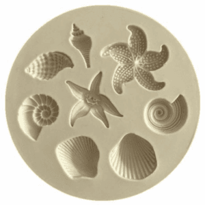 Shell and Starfish Silicone Mold