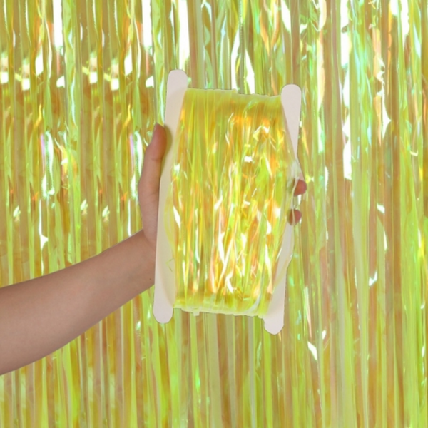 Foil Backdrop, Foil Backdrop – Two Tone (Yellow)