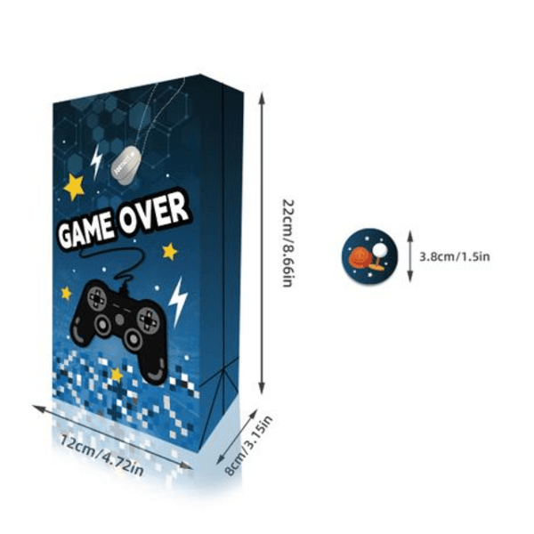 Party Favor Bags with Stickers - Gaming Theme, Party Favor Bags with Stickers – Gaming Theme (12 Bags)